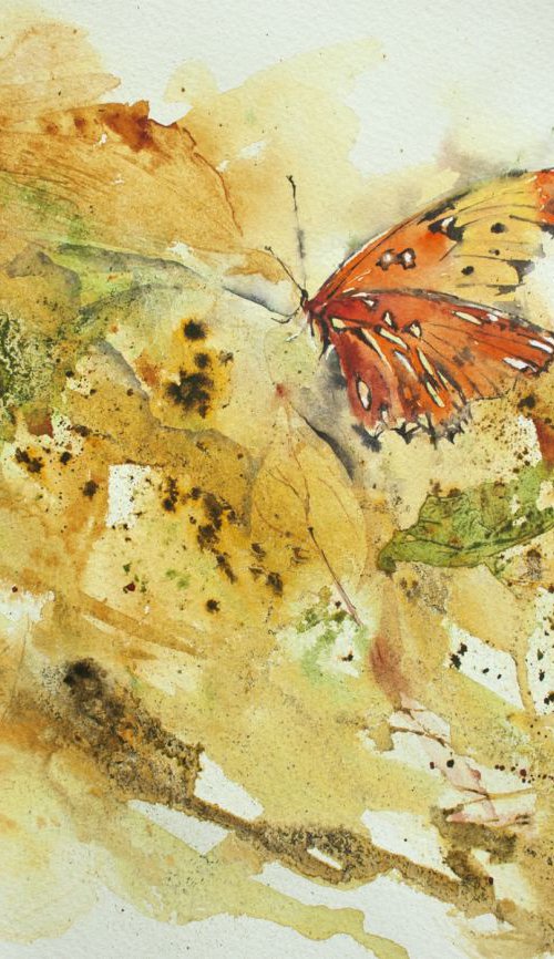 Golden Flutter by Anjana Cawdell