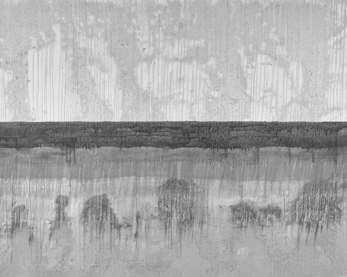 Organic Abstract Acrylic Painting By Andrew Lennon, 60 X 48, Deep Underground, Original Artwork