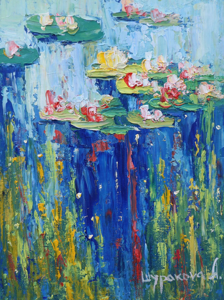 Water Lily Pond 2 by Anna Shurakova