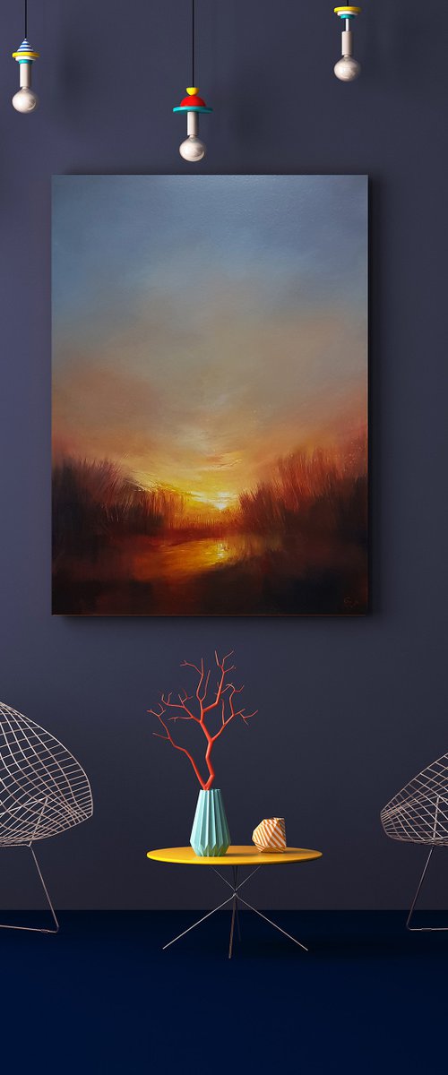 " Serenity of Evening " by Ivan  Grozdanovski