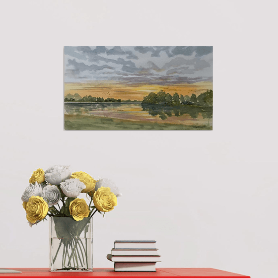 Evening Bewl Water in Kent