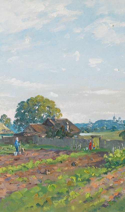 Near Spas Nereditsa by Alexander Alexandrovsky