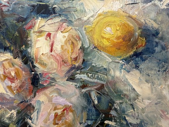 Still life with oysters
