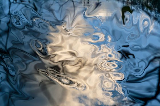 floating abstract reflections