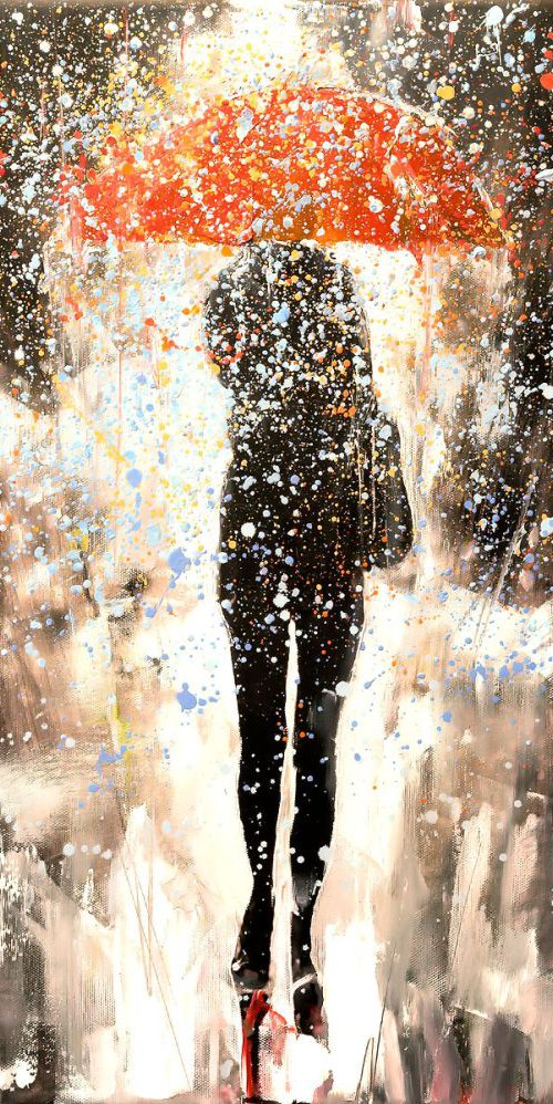 'Walking Alone' by Ewa Czarniecka