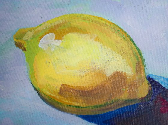 Small framed 'Lemon'