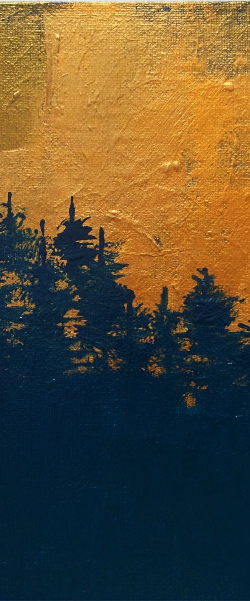 Golden Sunset by Jelena Nova
