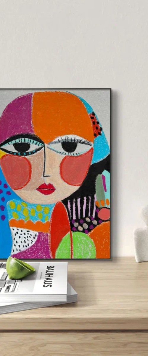 Russian Doll Portrait by Sasha Robinson
