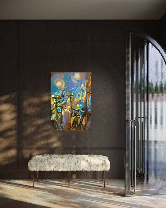 Mystique Large Painting