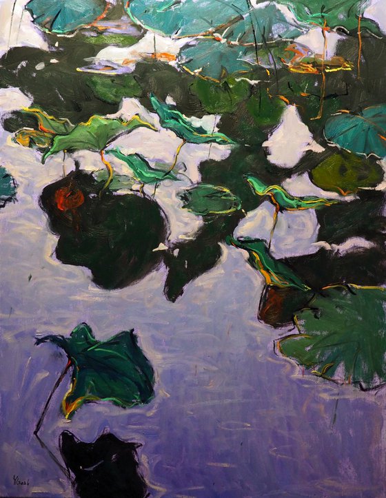 Lotus leaves