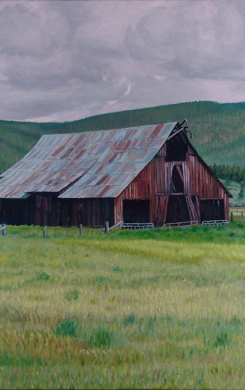 "Rickety Old Barn" by Mark Peterson