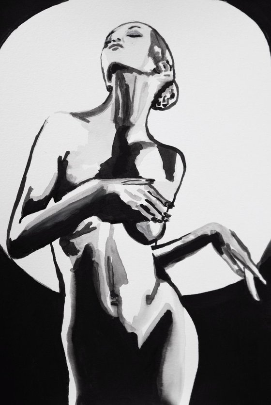 Nude # 184PA  / 41.9 x 28.5 cm