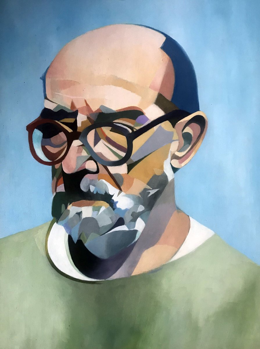 Artist Euan Uglow by Andrew Lander