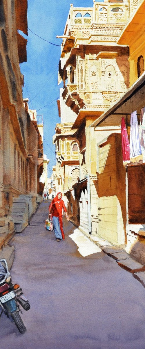 Return from the market by Ramesh Jhawar