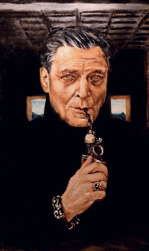 Portrait of Nevzorov by Alexander Moldavanov
