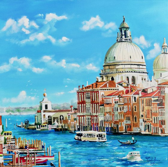 Venice oil painting