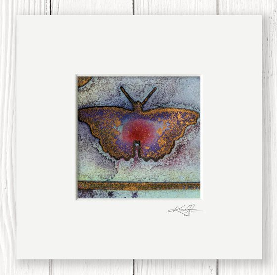Natural Beauty 9 - Insect Painting by Kathy Morton Stanion