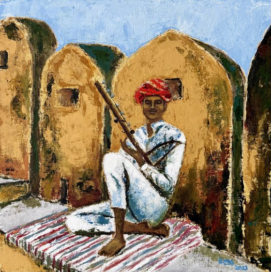 Folk singer of Rajasthan
