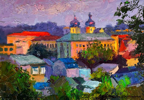 Overlooking the City Center
