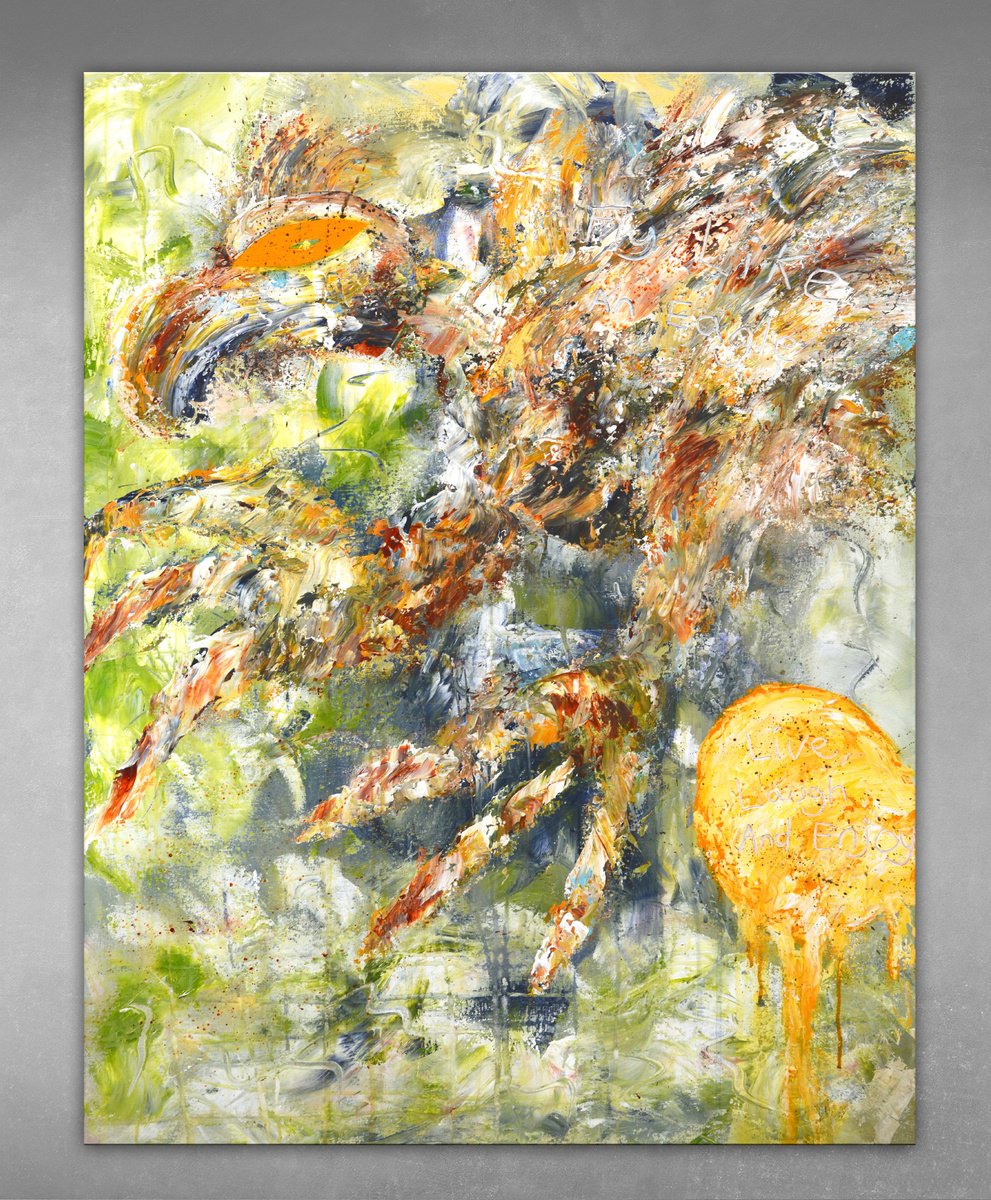 Deep Sea Creatures By Theodor Anghel, 30 X 40, Artwork For Sale On Artfinder