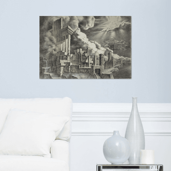 Different world. Architectural fantasy