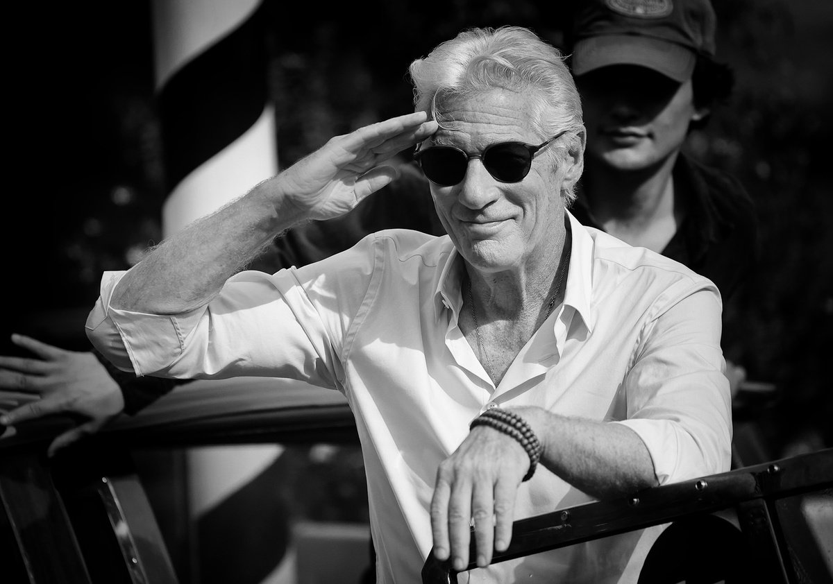 Photorealistic Portrait Photograph By Matteo Chinellato, 17 X 12", Richard Gere, Original Artwork