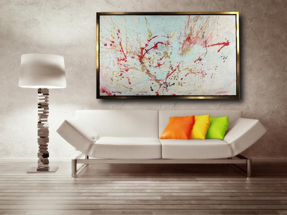 large abstract painting-120x70-cm-framed-title-c472