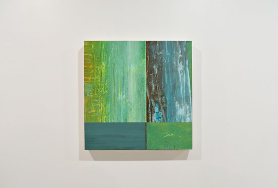 Somewhere Between Green and Blue
