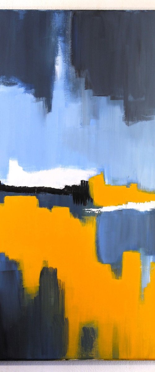 Sicilian Abstract Sunset by Alessandro Butera
