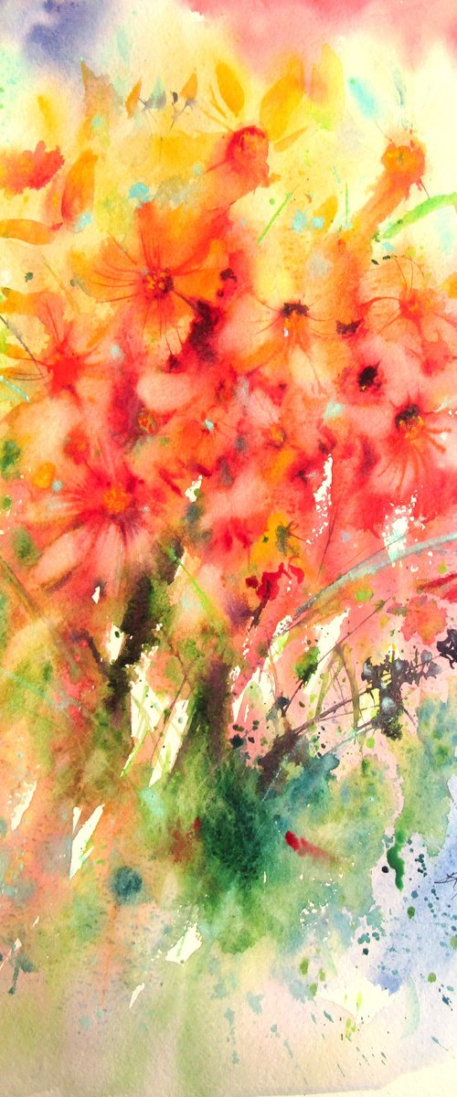 Flowers in the garden by Kovács Anna Brigitta