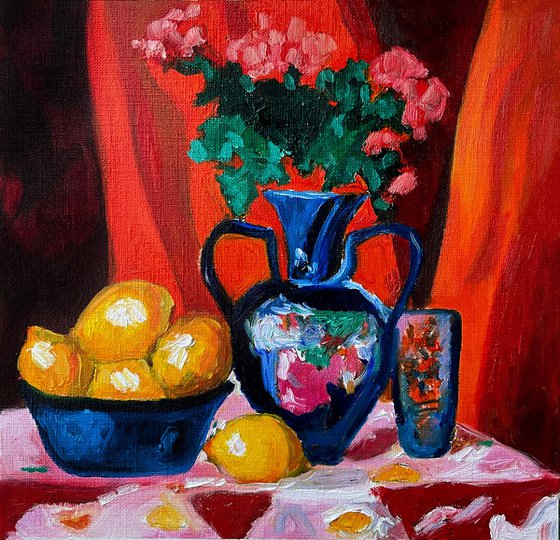 Still Life with Geraniums