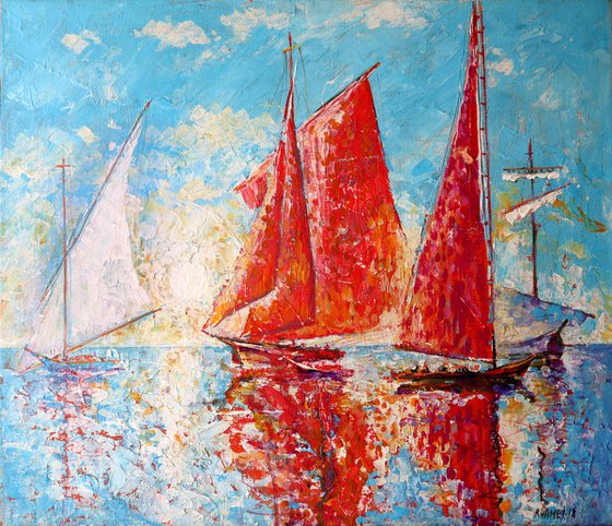 SCARLET SAILS.