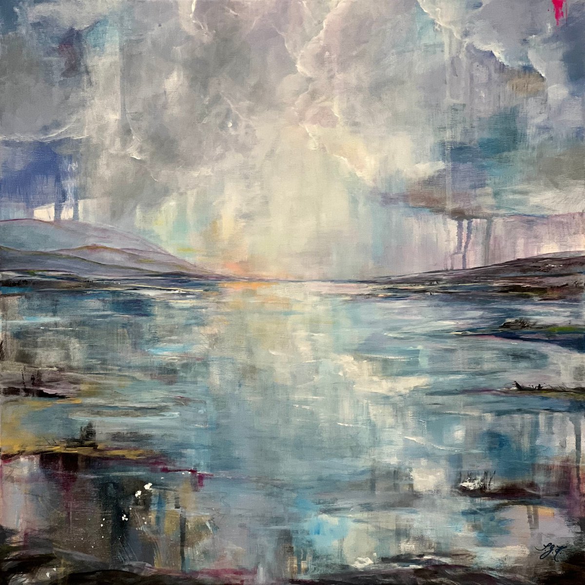 Twilight At The Ocean 2 by Sandra Gebhardt-Hoepfner