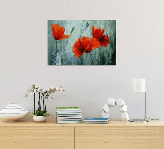 "Wild poppies" , poppies