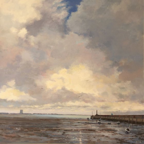Margate Harbour - Grey Day