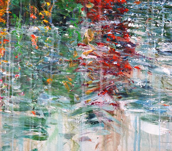 Trees By A Lake C 1