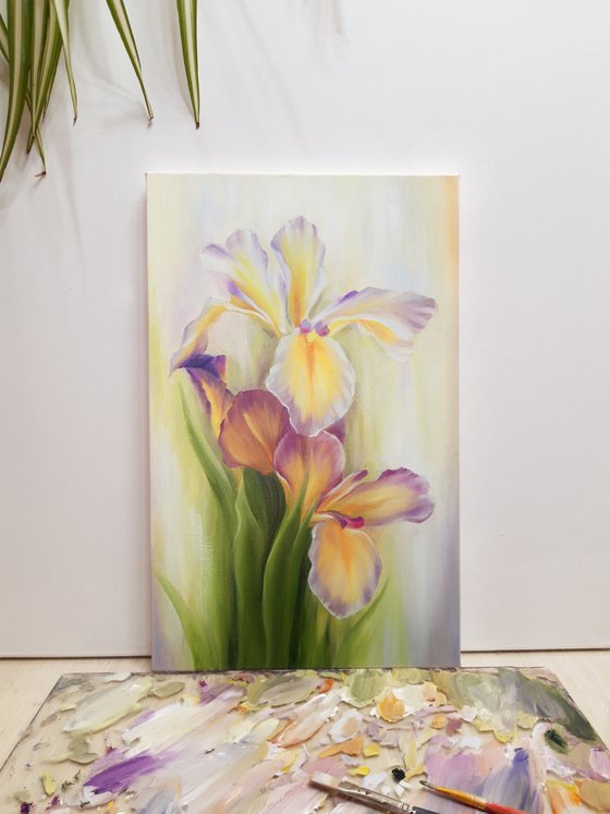 "Sunny irises"