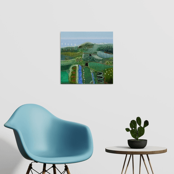 You will find the road