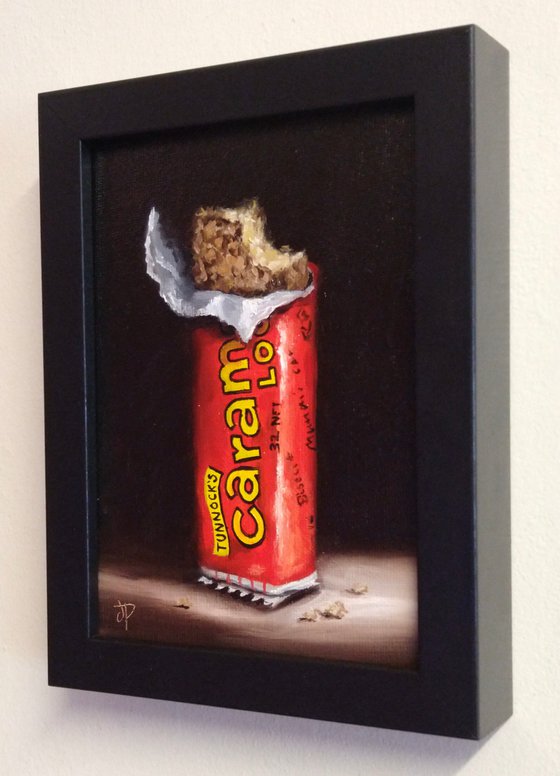 Tunnocks Caramel Log  wafer still life