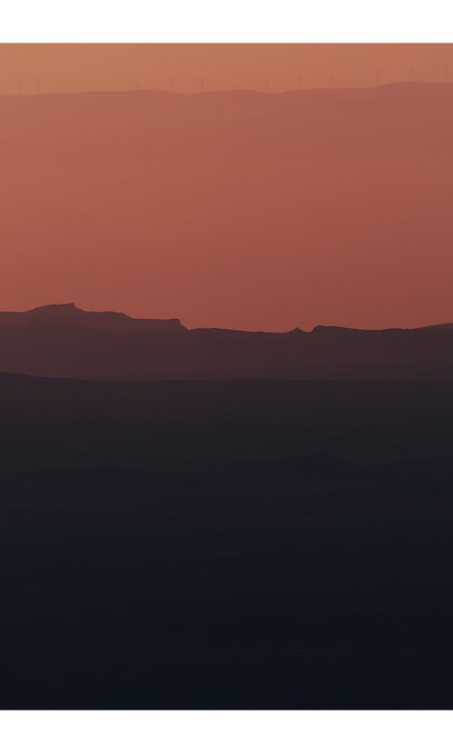 Sunrise over Ramon crater #8 | Limited Edition Fine Art Print 1 of 10 | 90 x 60 cm by Tal Paz-Fridman