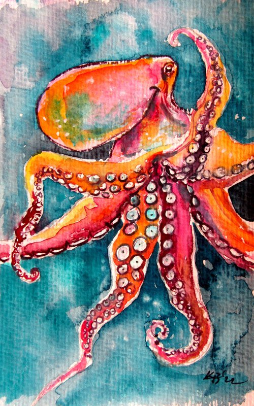 Octopus II by Kovács Anna Brigitta
