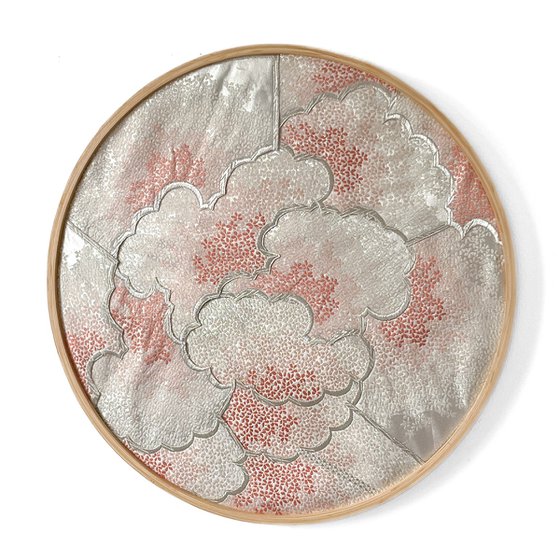 Sakura ~Ephemerality~ (Kimono Upcycled )