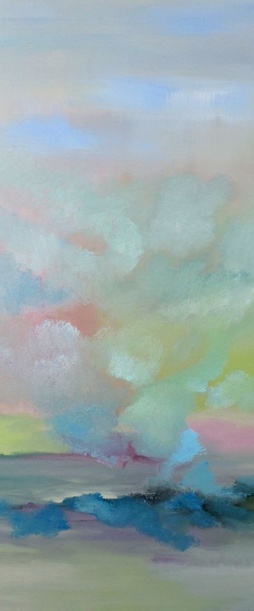 Morning Air. Large painting, 36" x 48". by Veta  Barker