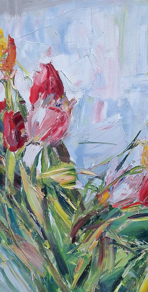 Tulips by Anna Pavlova