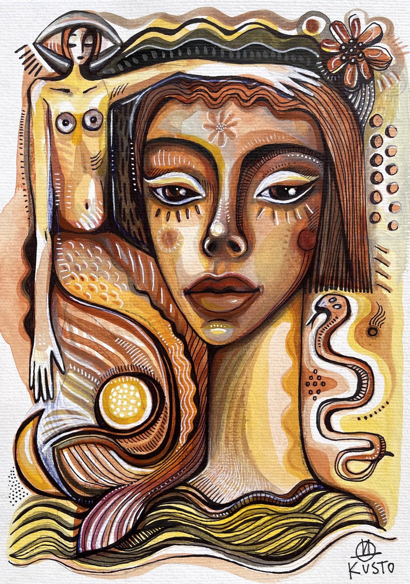  Mermaid Songs By Daria Kusto, 8 X 11, Artwork For Sale On Artfinder