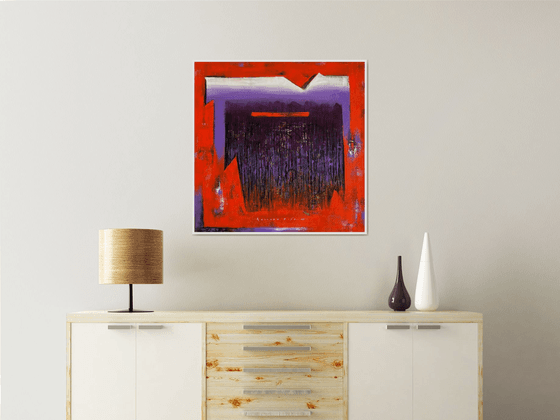Inner Passage_30"X30" 2025