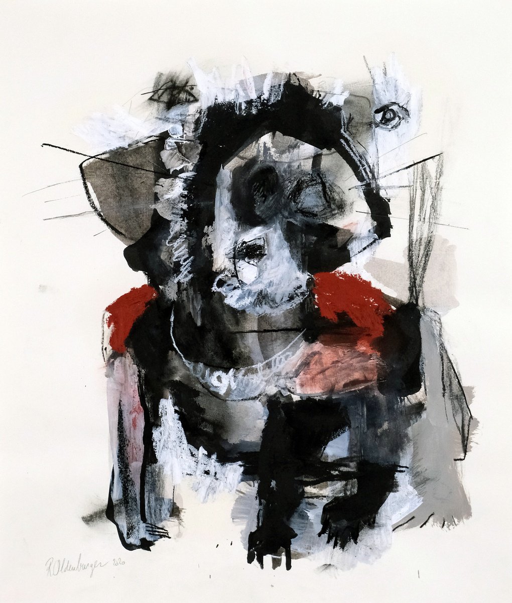 Nosy Dog by Reinder Oldenburger