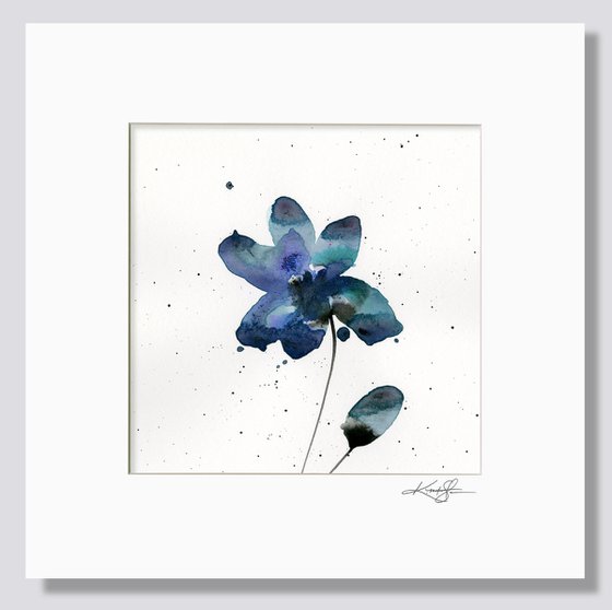 Petite Loveliness 3 - Flower Painting by Kathy Morton Stanion