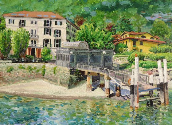 Slopes of Lenno on Lake Como