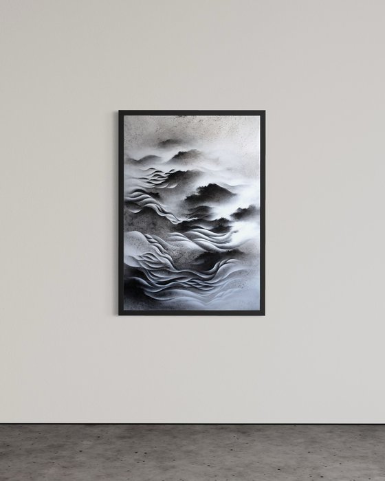 Liquid ridge